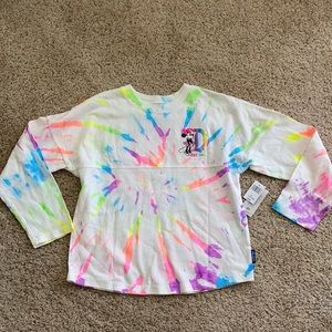 Disneyland tie dye youth/kids spirit jersey size L